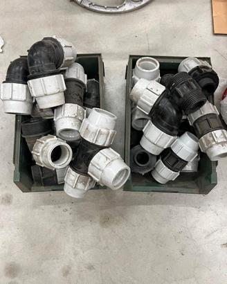 Raccordi vari  in PP, PVC