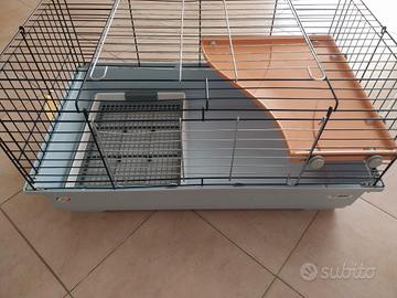 Gabbia per 🐇 perfetta mis.70x45 con lettiera