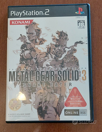 Metel Gear Solid 3 Ps2