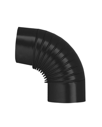 SAVE NO1303 D13 GOMITO 90 CLASSIC NERO OPACO