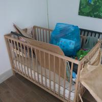 culla Ikea con materasso 