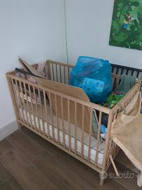 culla Ikea con materasso 