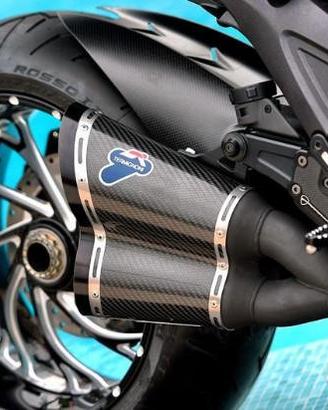 Ducati diavel termignoni scarico completo carbonio