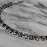 2 Fascie Per Capelli Con Strass artigianali