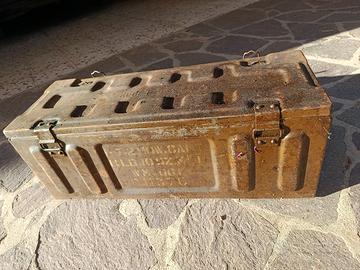 cassa militare da mortaio o munizionamento 