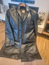 cappotto vera pelle uomo 