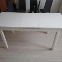 Tavolo allungabile bianco