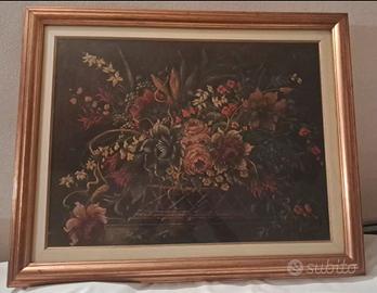 Natura morta Olio su Tela 1700