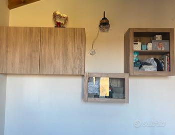 Pensili da muro e terra