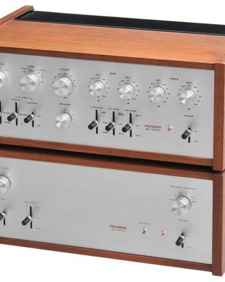 amplificatori Pioneer pre e finale