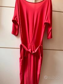 Vestito rosso fucsia Sandro Ferone