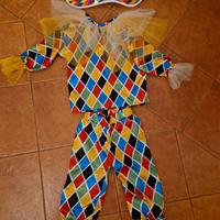 vestito carnevale arlecchino