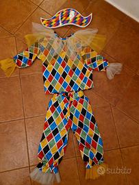 vestito carnevale arlecchino