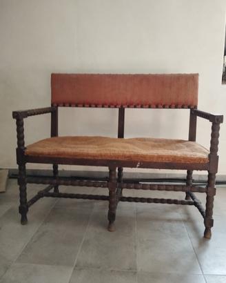 Divanetto panca antica