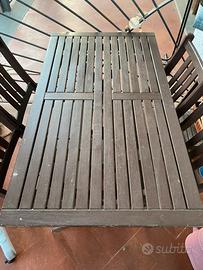 TAVOLO DA ESTERNO IN LEGNO