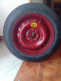ruotino di scorta 4 fori + attrezzi