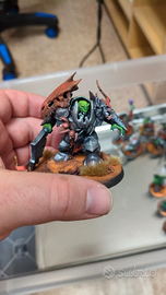 armata Warhammer AoS orruk ironjawz dipinta
