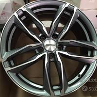 4 cerchi GMP Atom da 18 pollici Audi A3 A4 VW Golf