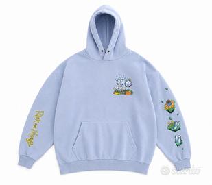 Felpa Rick and Morty Pull&Bear azzurra