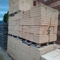 segato di tufo da 6 cm.