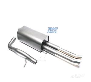 SILENZIATORE DI SCARICO PER AUDI A4 B5 LIMOUSINE A