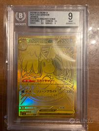 Carta pokemon dragonite gradata BGS 9