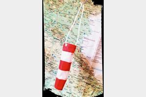 Portachiavi manica a vento windsock