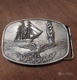 fibbia vintage per cintura 