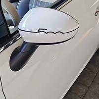 Adesivi sticker per calotte specchietti Fiat 500