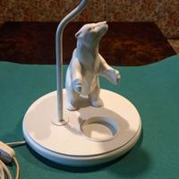Lampada da tavolo dell'orso senza paralume