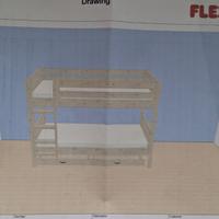 Letto a castello Flexa