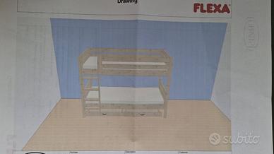 Letto a castello Flexa