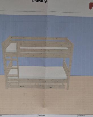 Letto a castello Flexa