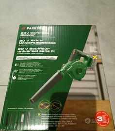 Soffiatore ricaricabile parkside 