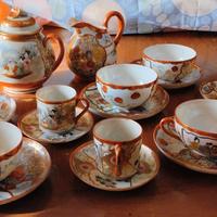 servizio da tè caffè vintage giapponese 