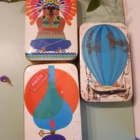 Lotto 3 scatole latta Pavesi anni ’60 – Indiano, M