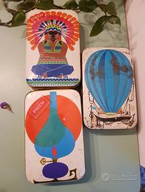 Lotto 3 scatole latta Pavesi anni ’60 – Indiano, M