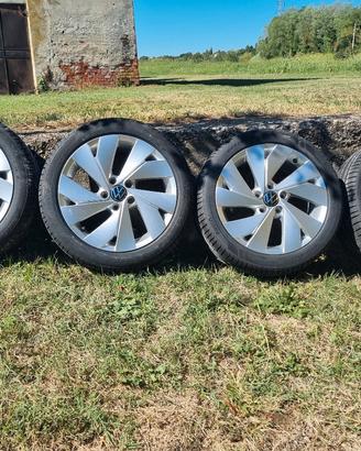 CERCHI ORIGINALI VOLKSWAGEN 17”+PIRELLI 225/45 R17