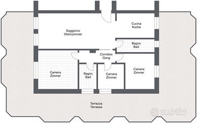 Quadrilocale con vista mare a Jesolo