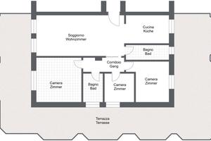 Quadrilocale con vista mare a Jesolo