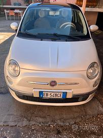 Fiat 500 1.2 lounge bianca