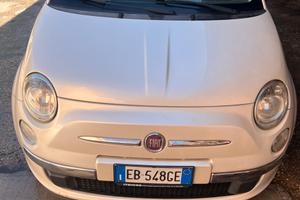 Fiat 500 1.2 lounge bianca