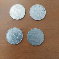 monete da 10 lire del 1954