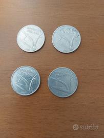 monete da 10 lire del 1954