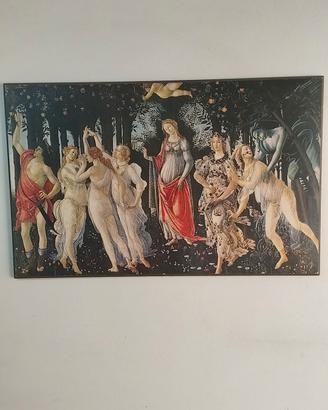 Quadro grande Botticelli “Primavera” arredamento c