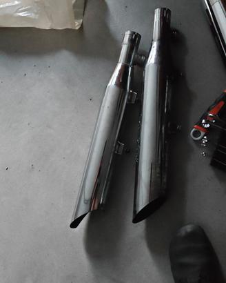 marmitte Harley Davidson fetta di salame 