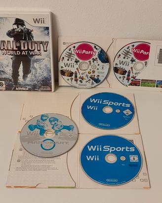 Lotto giochi Nintendo WII