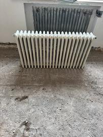 Termosifoni in ghisa.