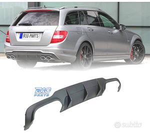 DIFFUSORE MERCEDES CLASSE C W204 11-14 LOOK C63 AM