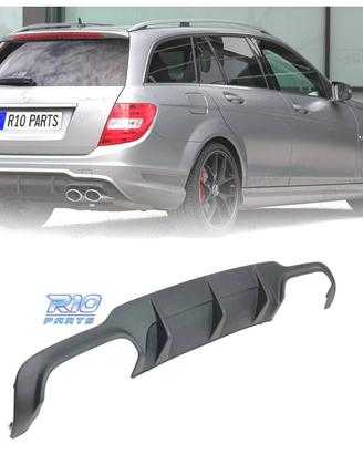 DIFFUSORE MERCEDES CLASSE C W204 11-14 LOOK C63 AM